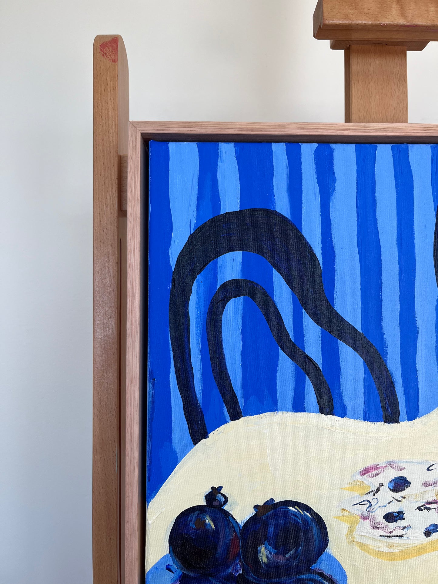 'Blueberry Pancake' Original Framed Artwork