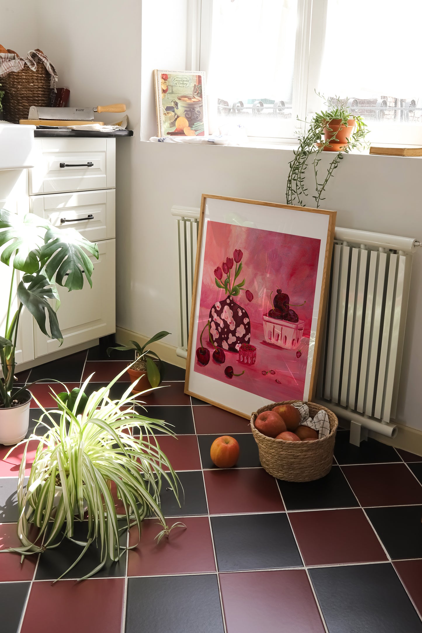 'Cherry Flavoured Flowers' Fine Art Print