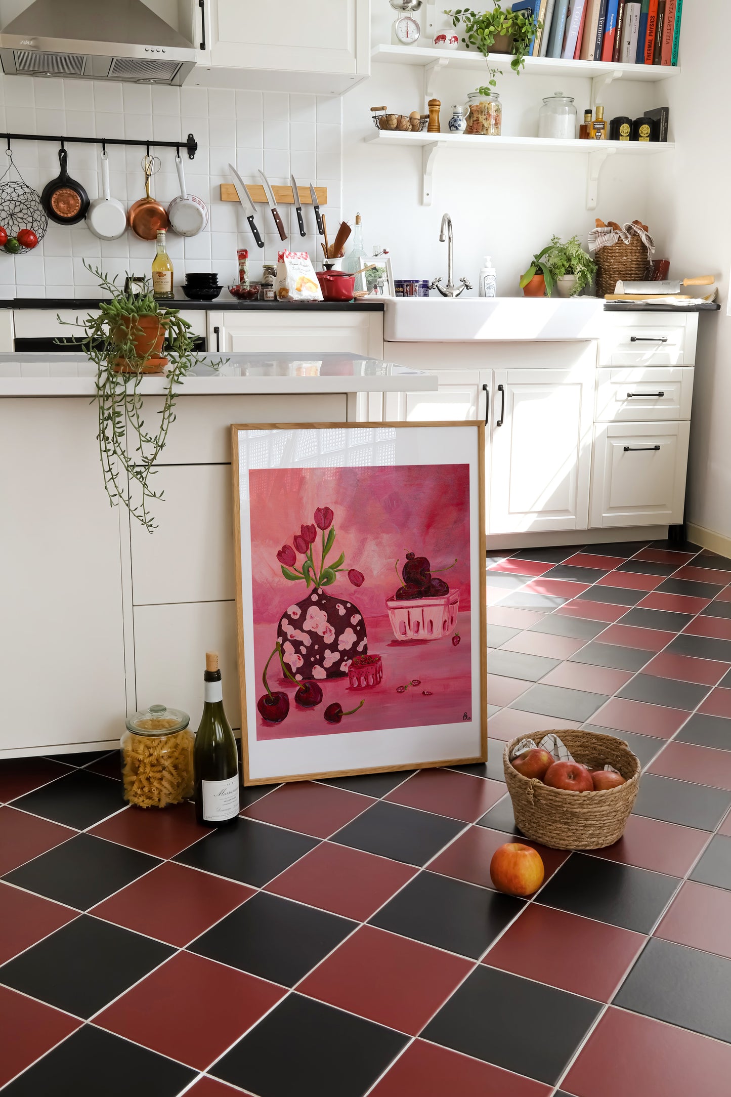 'Cherry Flavoured Flowers' Fine Art Print