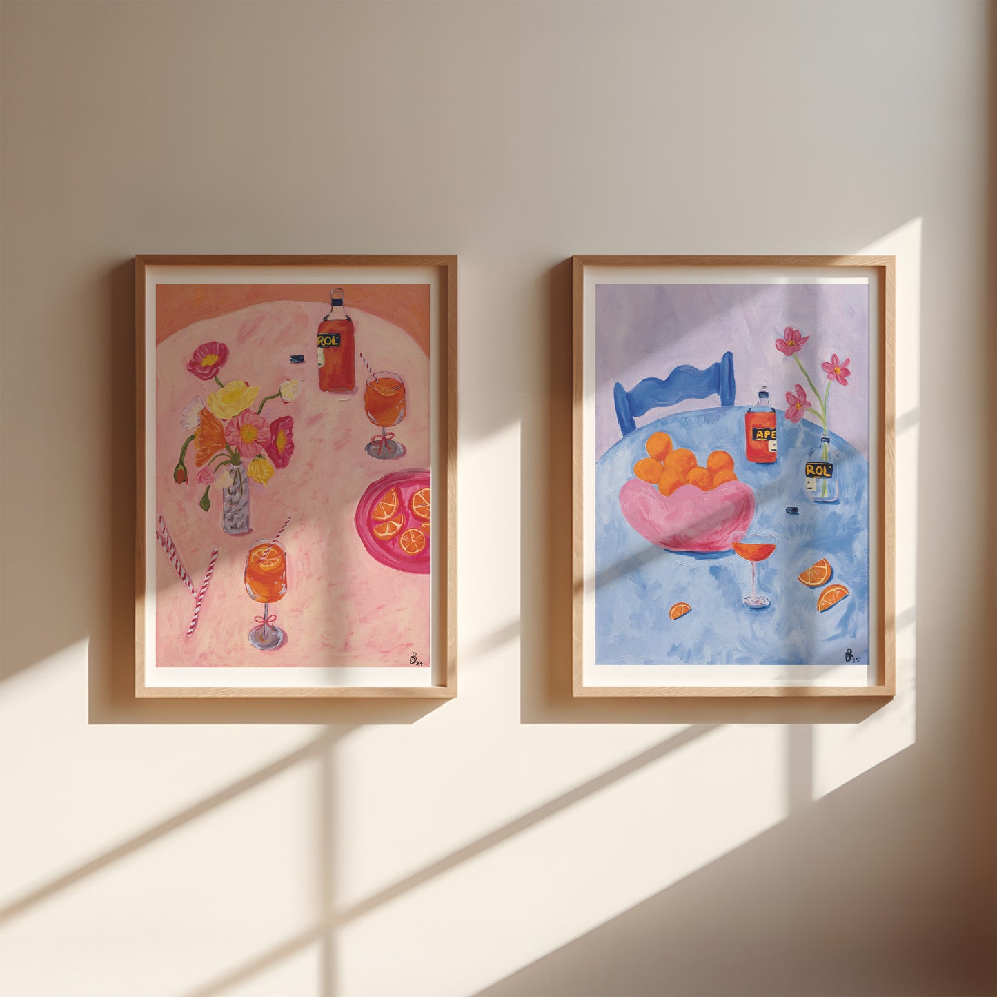 'Girl Dinner' Fine Art Print BUNDLE