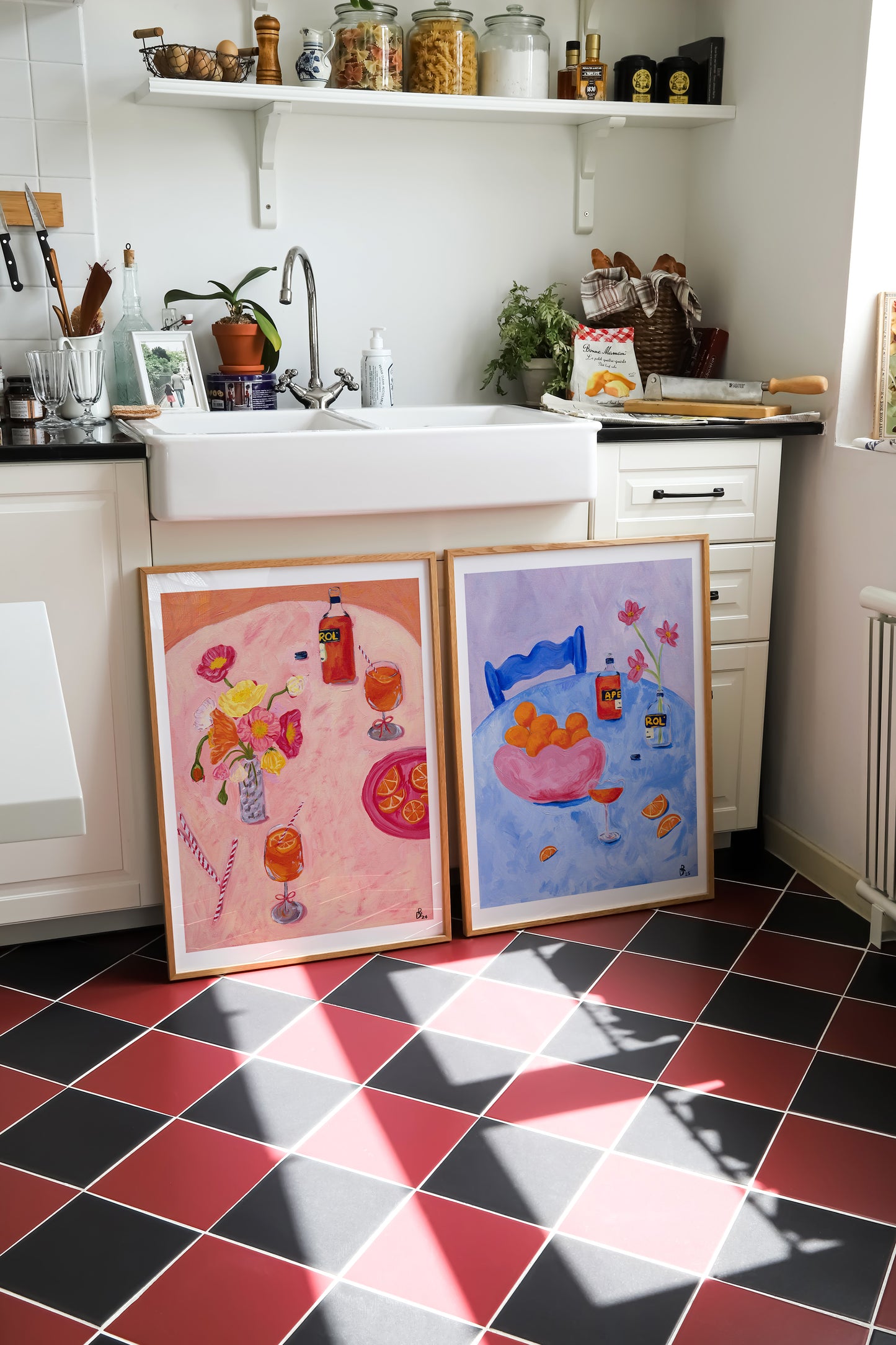 'Girl Dinner' Fine Art Print BUNDLE