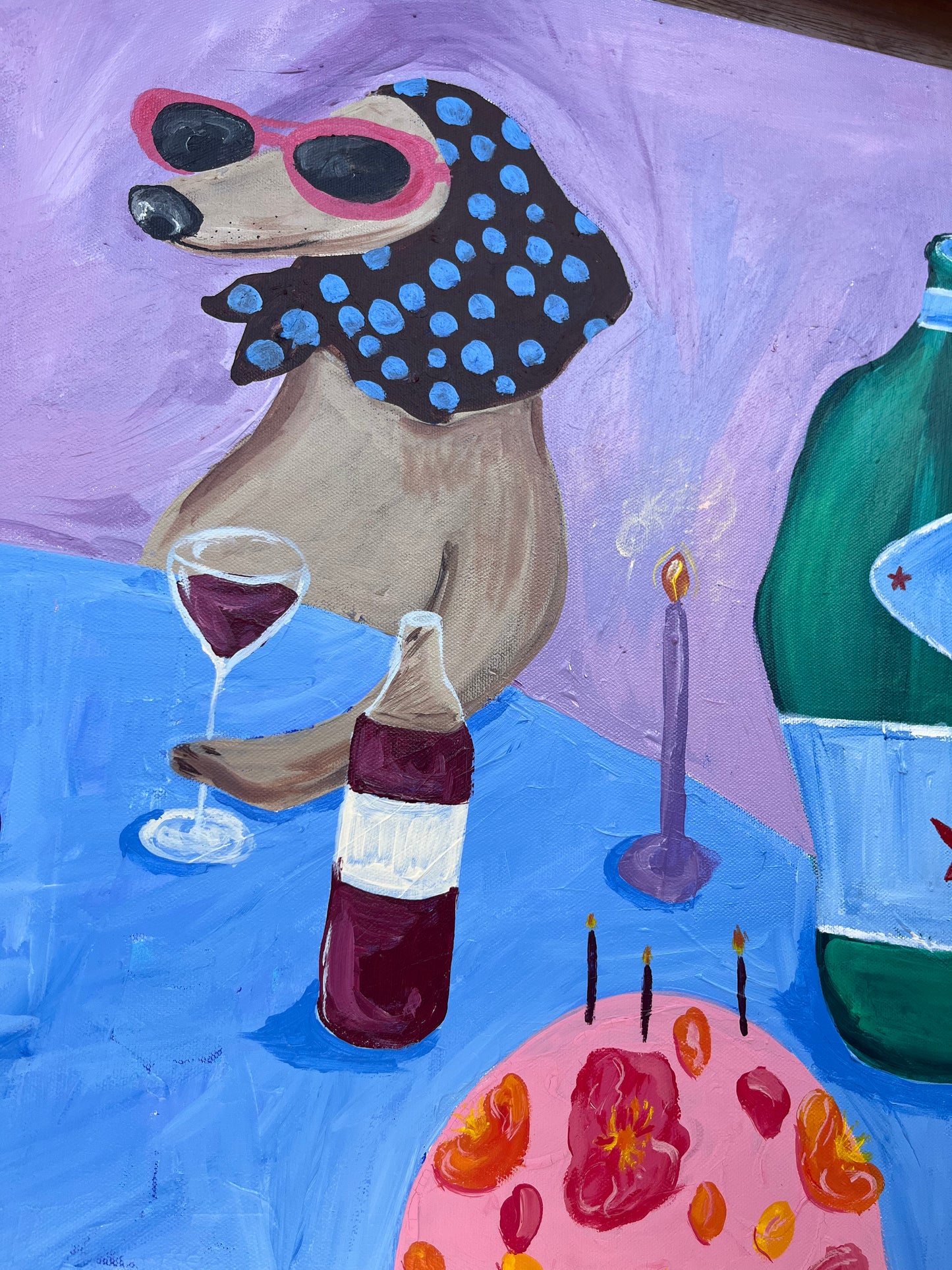 ‘To You, Darling’ Original Acrylic on Canvas - unframed