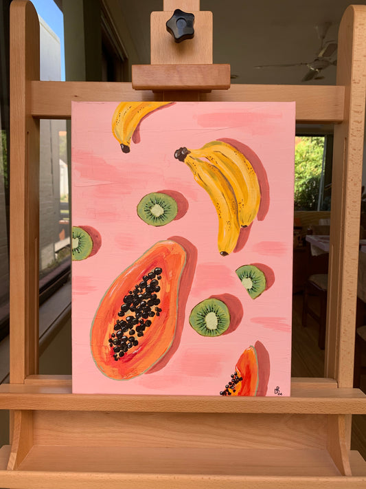 'A Slice of Sweetness II' Original Acrylic on Canvas (unframed)