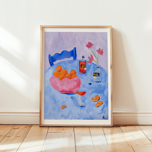 'Afternoon Spritz' Fine Art Print
