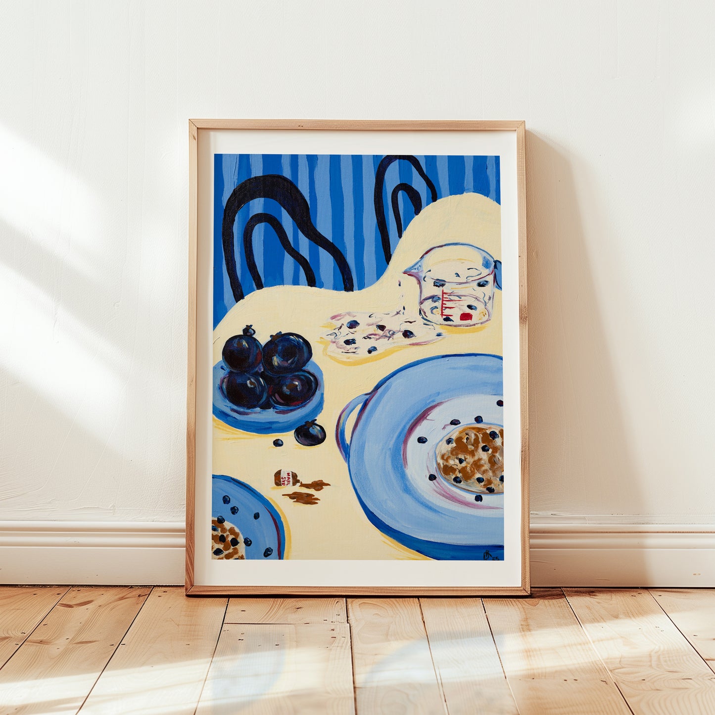 'Blueberry Pancake' Fine Art Print