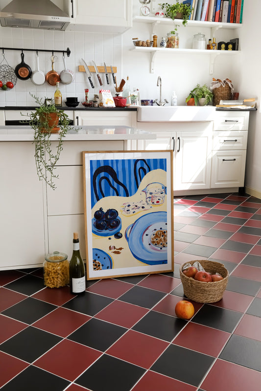 'Blueberry Pancake' Fine Art Print
