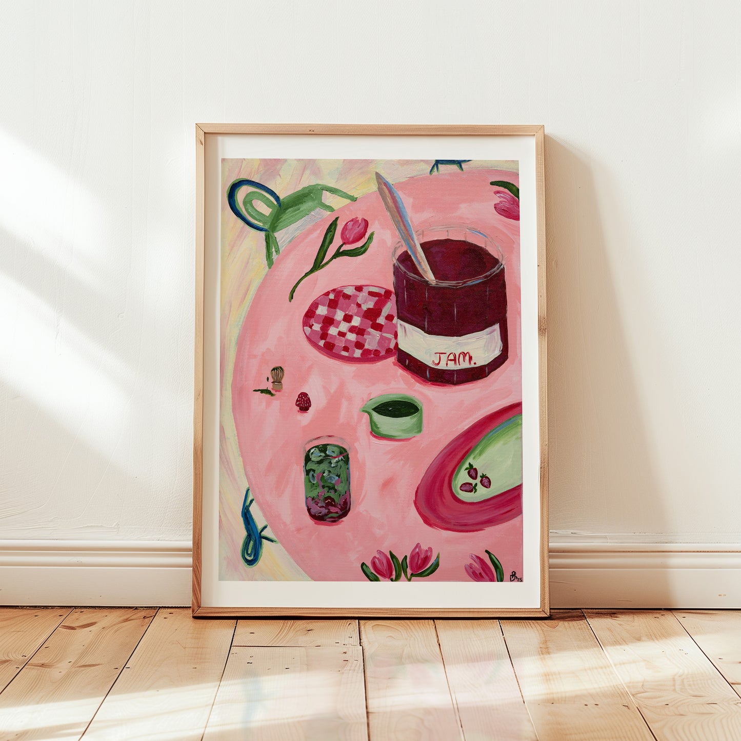 'Jam With a Side of Matcha' Fine Art Print