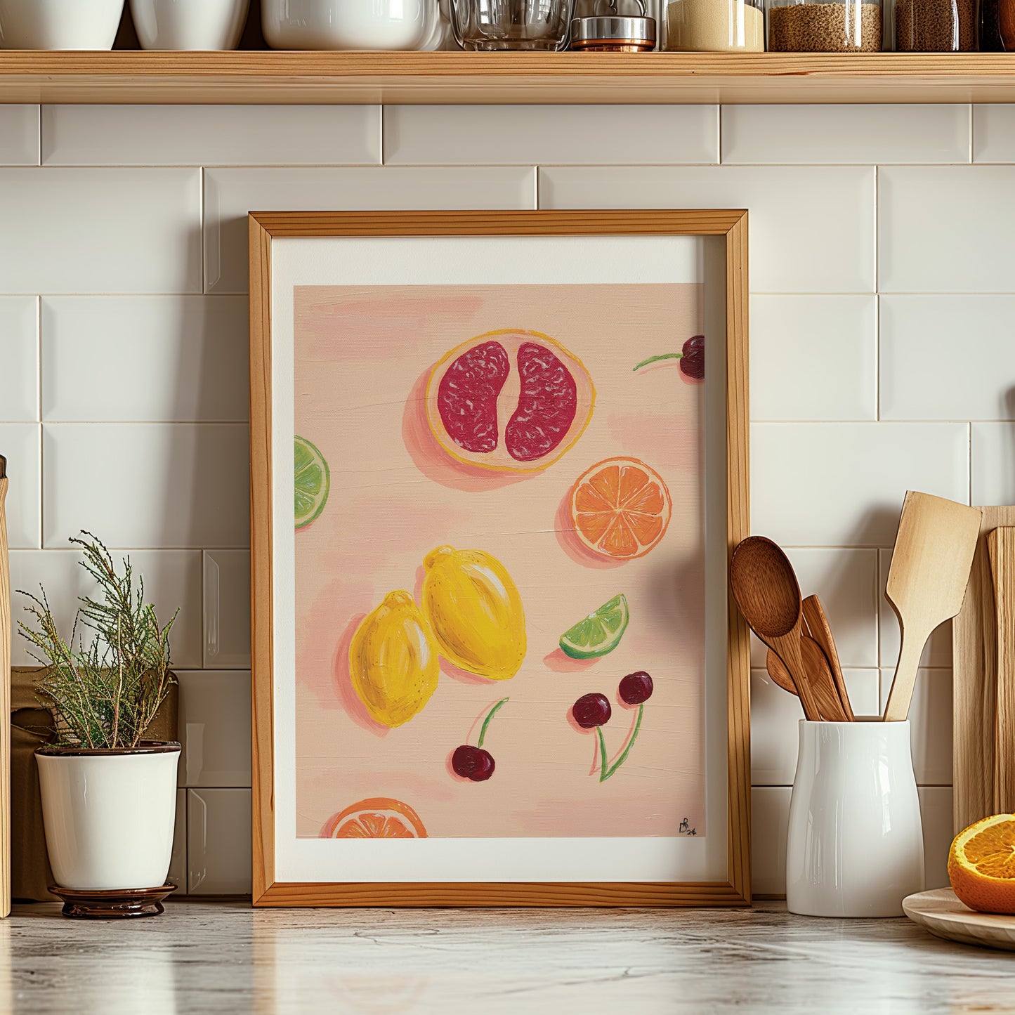'A Slice of Sweetness I' Fine Art Print